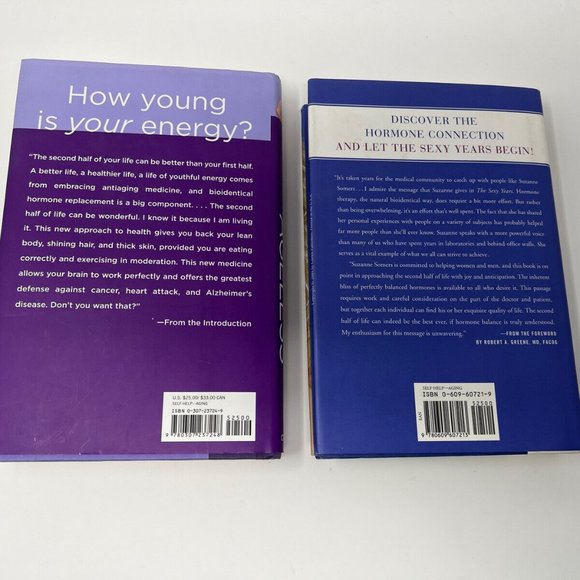 2 Suzanne Somers Books Ageless: The Naked Truth & The sexy Years - Picture 2 of 3